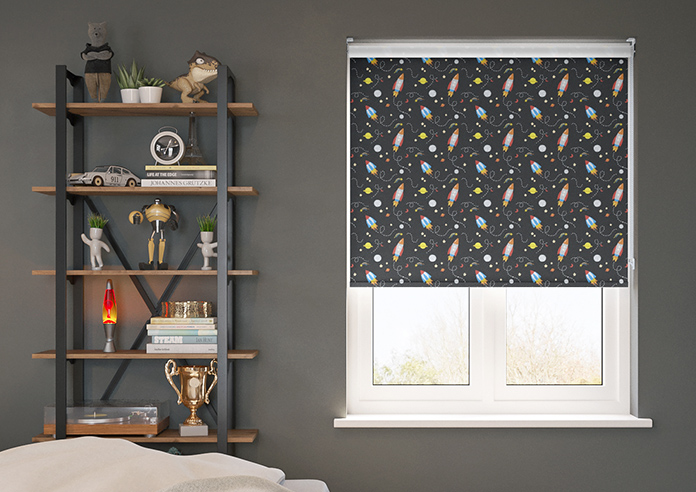 Space Explorer, Stellar - Twist&Fit Roller Blind - Image 3